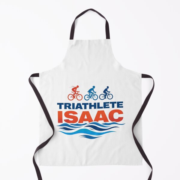 Artikelvorschau, Dynamischer Triathlet Isaac – Schwimmen, Radfahren, Laufen entworfen und verkauft von Triathlongram.