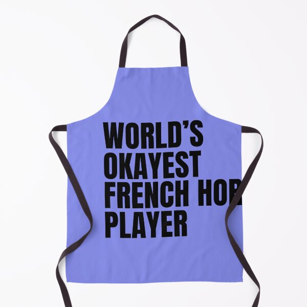 Item preview, World's Okayest French Horn Player - Black designed and sold by Cutsandsparks.