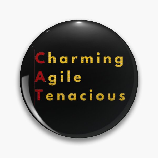 Item preview, Charming Agile Tenacious designed and sold by Pixel-Forge.