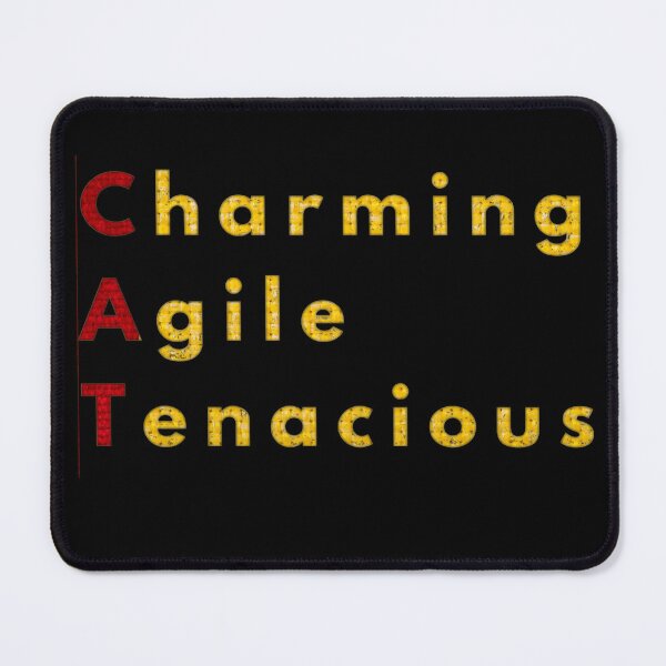 Item preview, Charming Agile Tenacious designed and sold by Pixel-Forge.