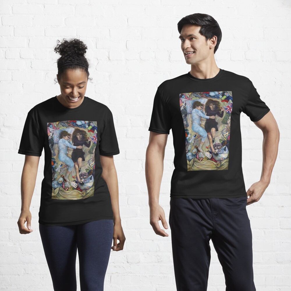 Item preview, Active T-Shirt designed and sold by catedolphinart.