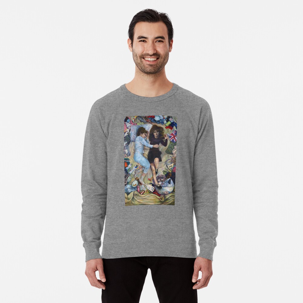 Item preview, Lightweight Sweatshirt designed and sold by catedolphinart.