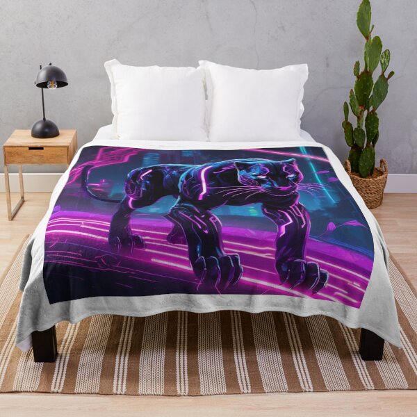 Item preview, Laser-Eyed Panther in Cyber Jungle designed and sold by MarkLines.