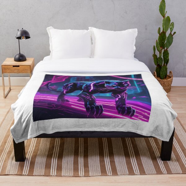 Item preview, Laser-Eyed Panther in Cyber Jungle designed and sold by MarkLines.