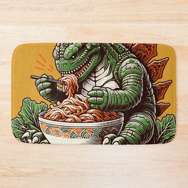 Item preview, Kaiju Eating Kimchi designed and sold by RayCrimson.