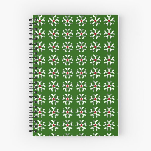 Item preview, IgE Antibody pattern - Holiday & Christmas (green) designed and sold by MicroMarket.