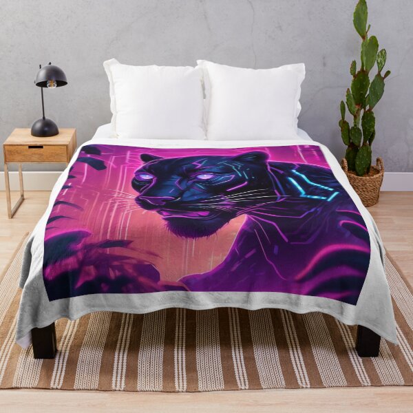 Item preview, Laser-Eyed Panther in Cyber Jungle designed and sold by MarkLines.