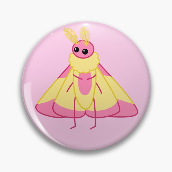 Item preview, Rosy Maple Moth Little Guy designed and sold by BoxandSock.