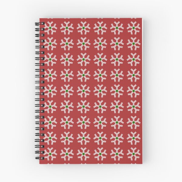 Item preview, IgE Antibody pattern - Holiday & Christmas (red) designed and sold by MicroMarket.