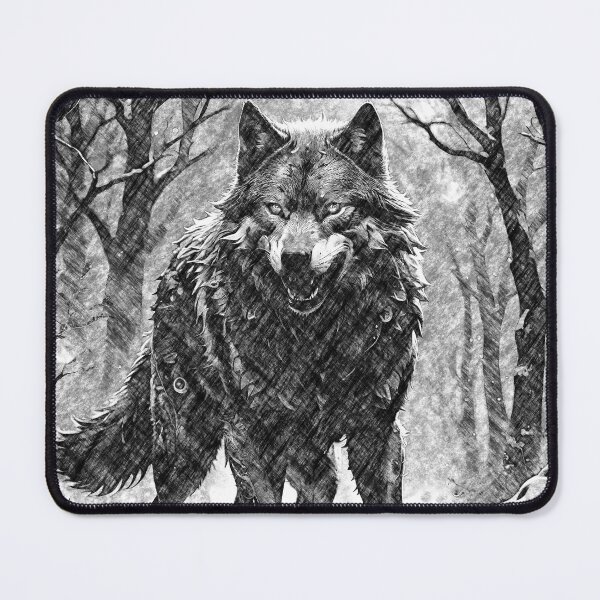 Item preview, Wolf, pencil drawing designed and sold by Marcu Ioachim.