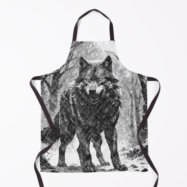 Item preview, Wolf, pencil drawing designed and sold by Marcu Ioachim.