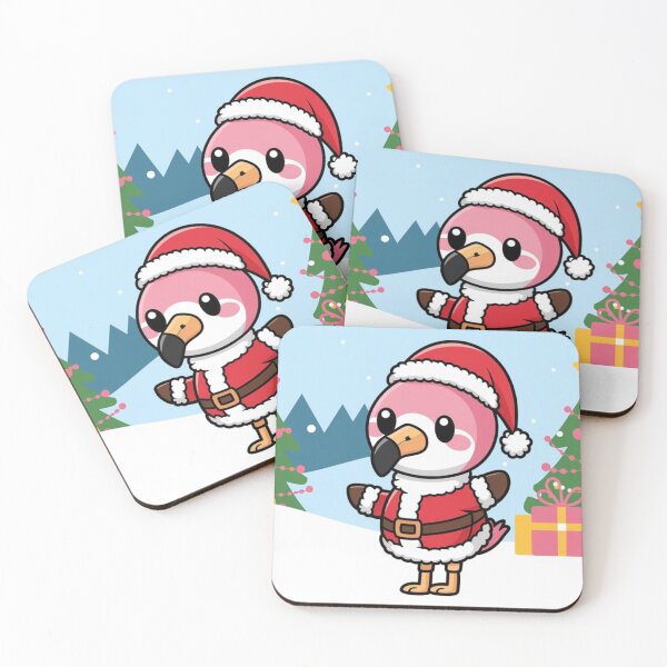 Item preview, Santa Flamingo’s Holiday Adventure designed and sold by NeatThingLover.