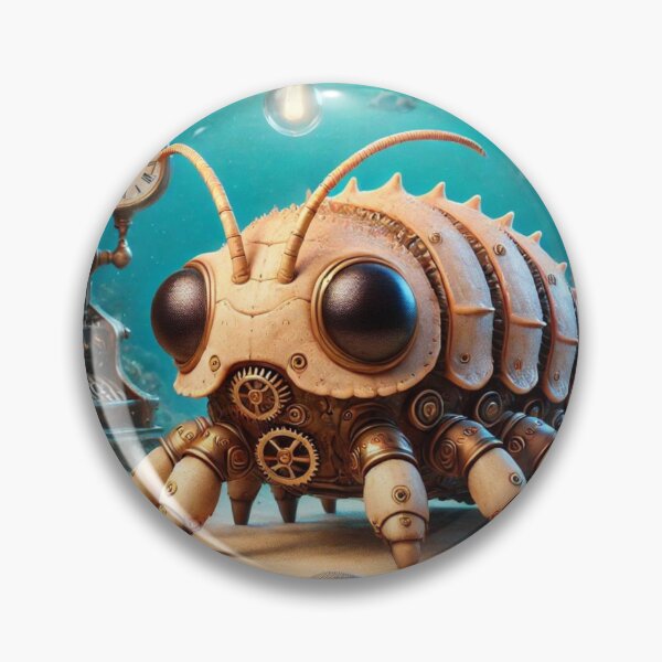 Item preview, Steampunk Giant Isopod designed and sold by Sillytoe.