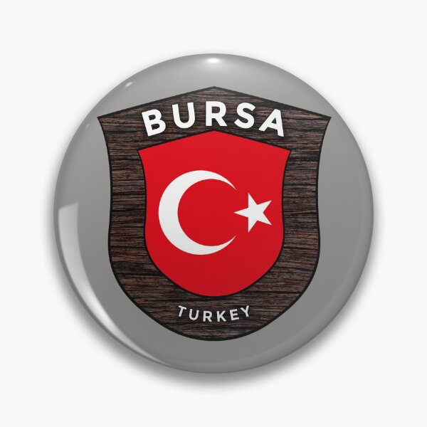 Item preview, Bursa Turkey Emblem Flag designed and sold by World Designs.