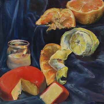 Artwork thumbnail, Descending Still Life by catedolphinart