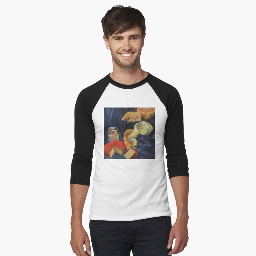 Item preview, Baseball ¾ Sleeve T-Shirt designed and sold by catedolphinart.