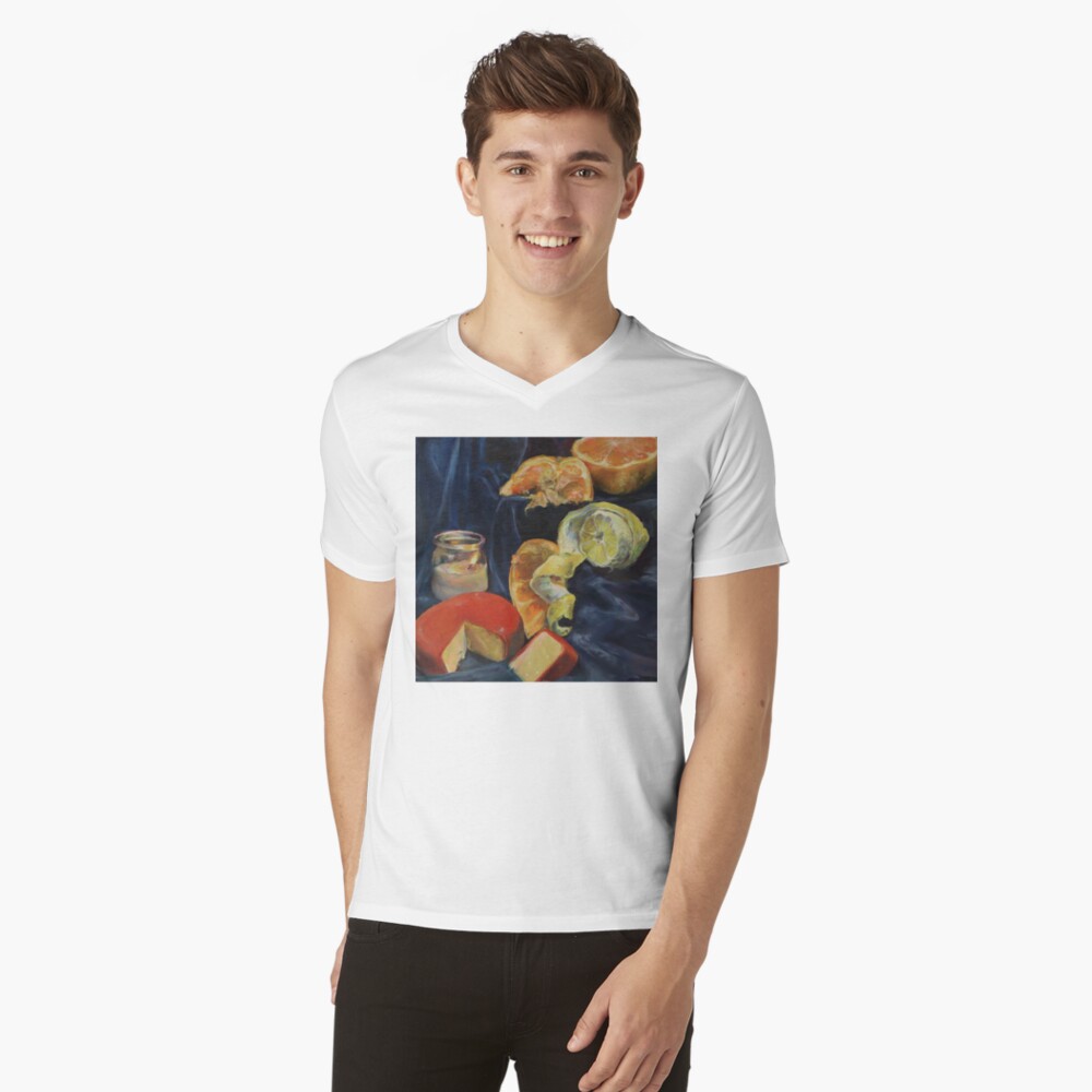 Item preview, V-Neck T-Shirt designed and sold by catedolphinart.