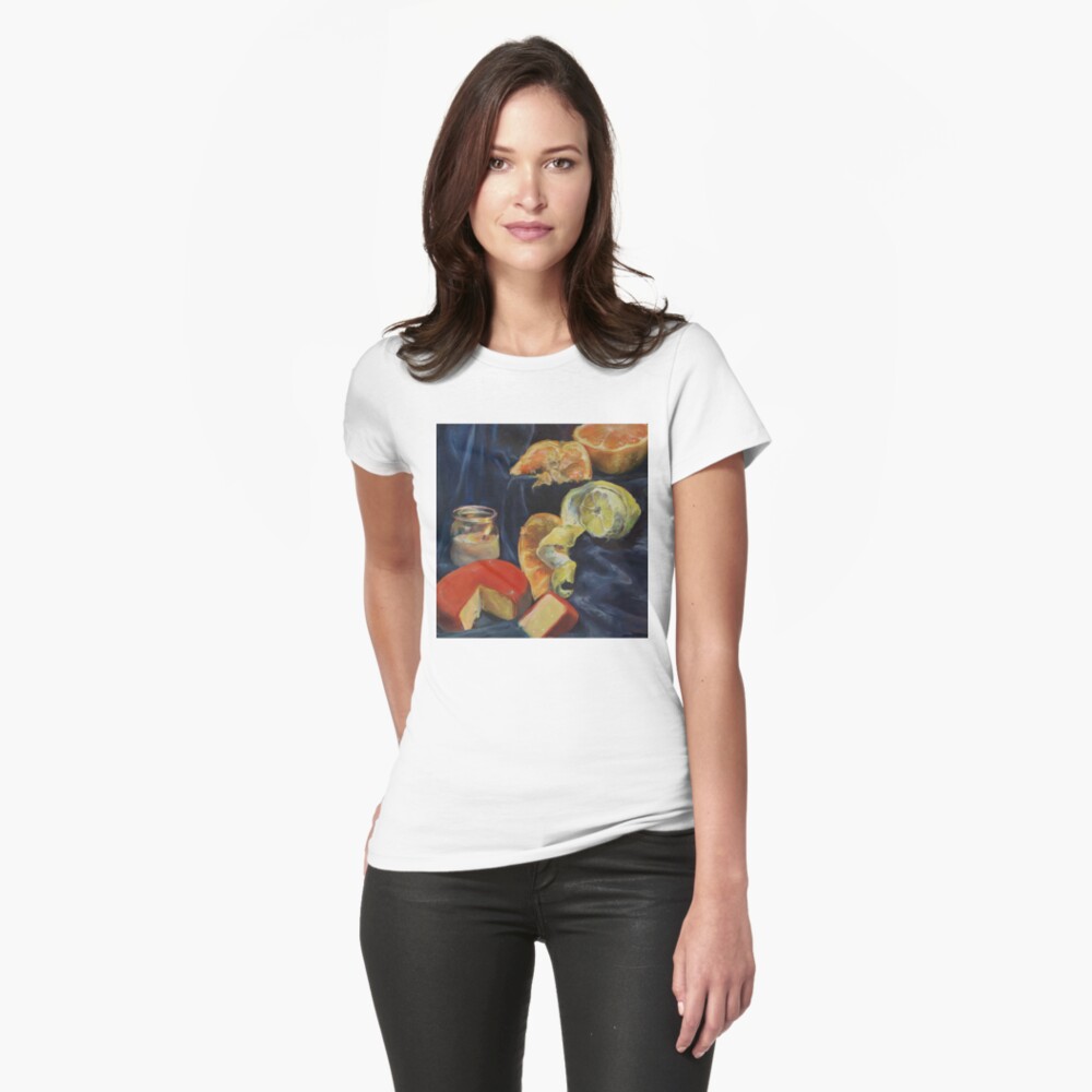 Item preview, Fitted T-Shirt designed and sold by catedolphinart.