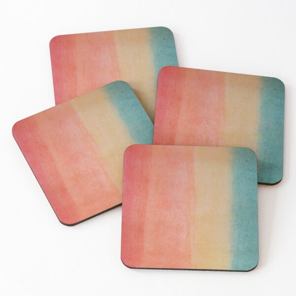 Item preview, Thick vertical lines of colors in watercolor designed and sold by NaturaFotos.
