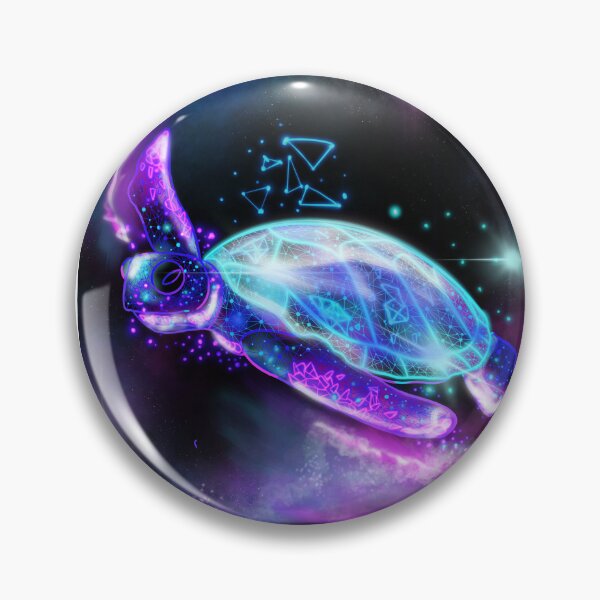 Item preview, Galaxy geometry and dot abstrac turle blue and purple background  designed and sold by luckyhue.