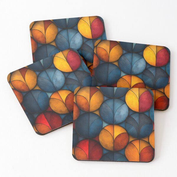 Item preview, Abstract Background of Overlapping Circles designed and sold by KrisArtZone.