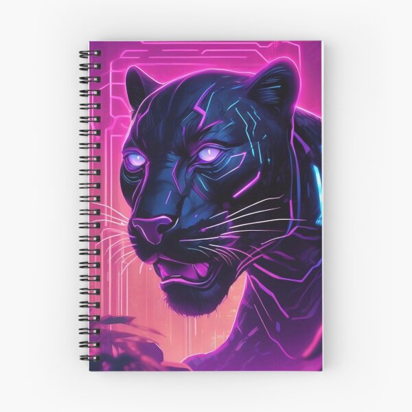 Item preview, Laser-Eyed Panther in Cyber Jungle designed and sold by MarkLines.