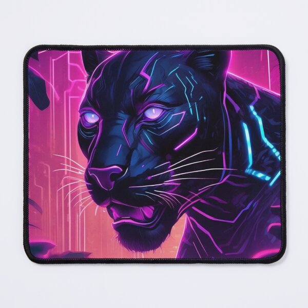 Item preview, Laser-Eyed Panther in Cyber Jungle designed and sold by MarkLines.