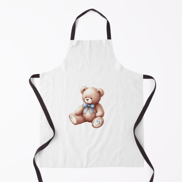 Item preview, Teddy bear with bow designed and sold by DaintyDooodles.