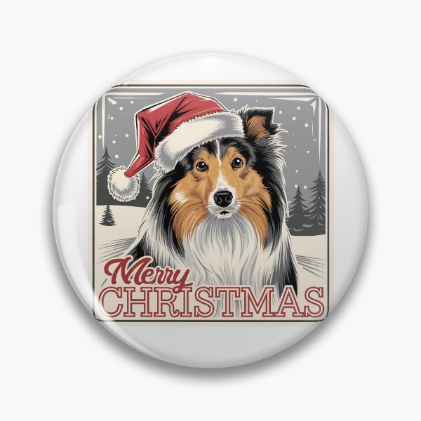 Item preview, Shetland Sheepdog Christmas, Happy Barkydays  designed and sold by FunnyShop4you.