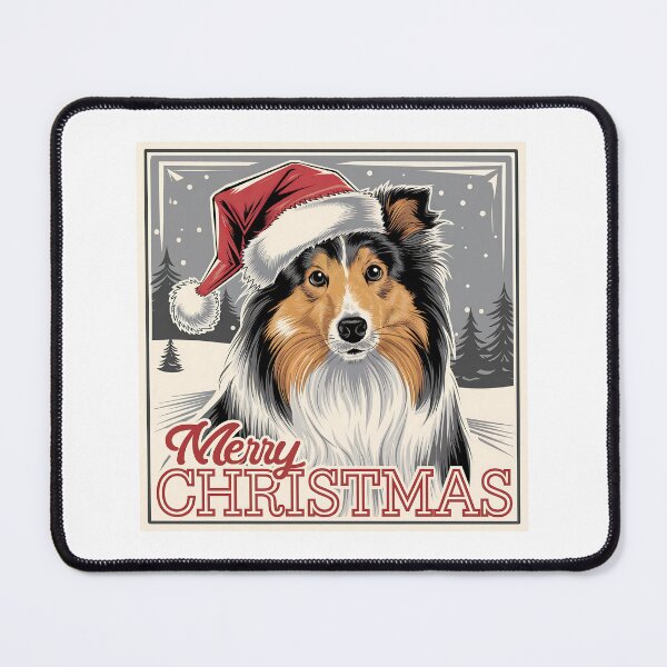 Item preview, Shetland Sheepdog Christmas, Happy Barkydays designed and sold by FunnyShop4you.