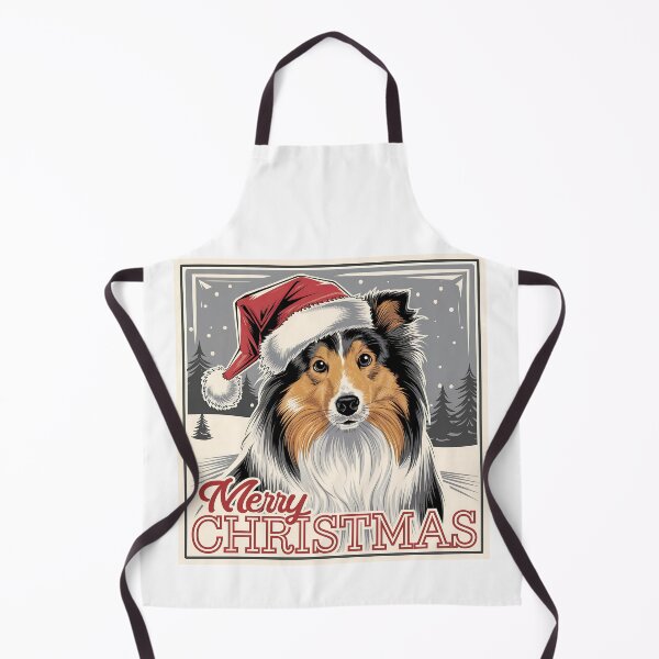 Item preview, Perro pastor de Shetland, feliz Navidad, días de ladridos designed and sold by FunnyShop4you.