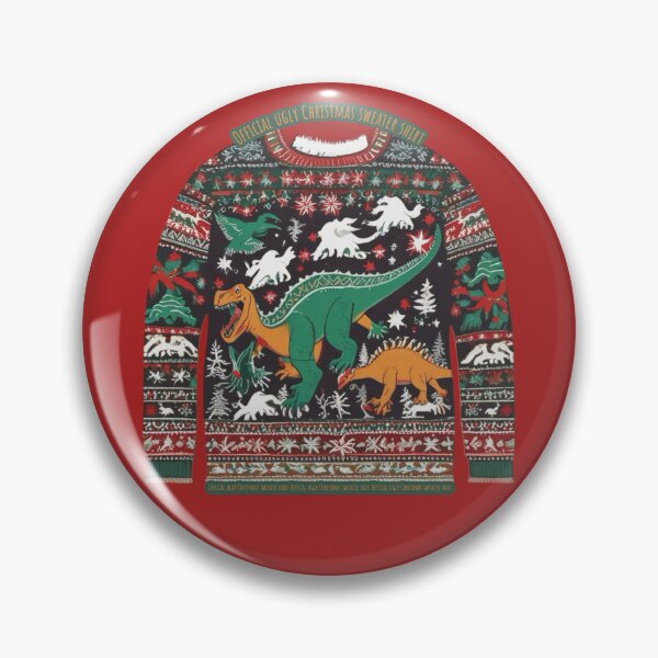 Artikelvorschau, Offizielles Ugly Christmas Sweater Shirt - Dino Dynamic entworfen und verkauft von SpotOnJ.
