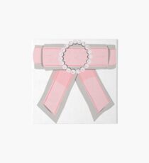 Pink Bow Art Board