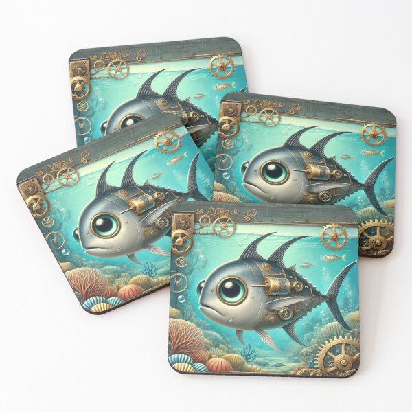 Item preview, Steampunk Giant Trevally designed and sold by Sillytoe.