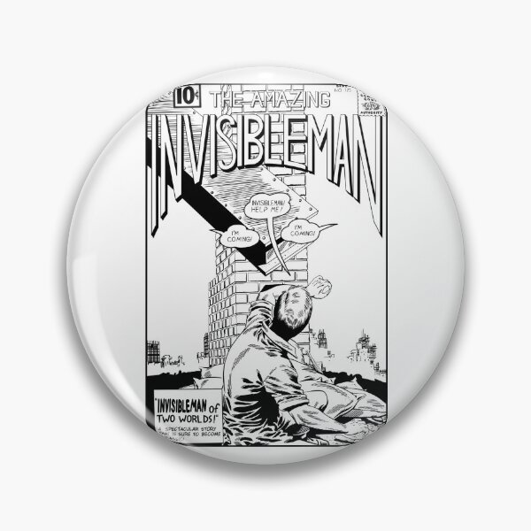 Item preview, the amazing invisibleman comic cover ink designed and sold by nankinman1.