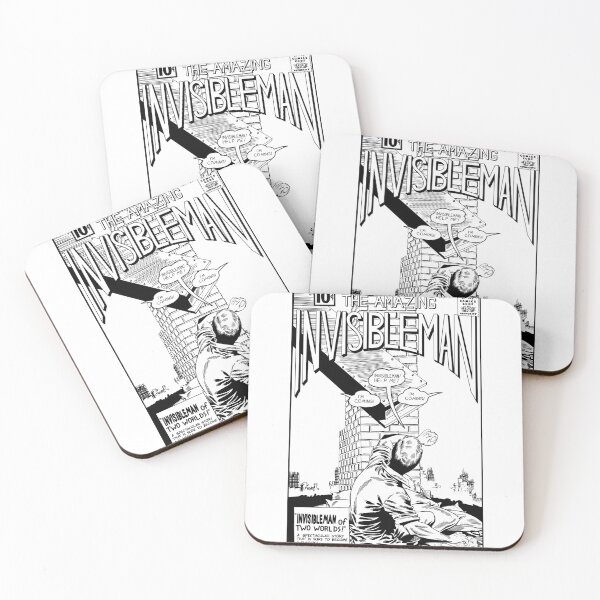 Item preview, the amazing invisibleman comic cover ink designed and sold by nankinman1.