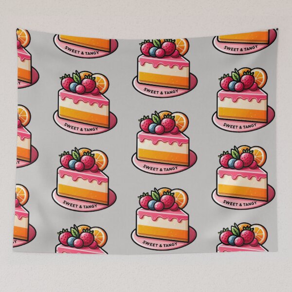 Item preview, Cheesecake Delight with Berry Toppings designed and sold by Yas_oma.