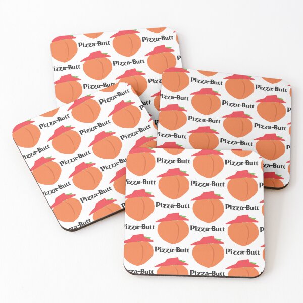 Item preview, Pizza Butt peachy Pizza Hut designed and sold by TSwizzleEra.