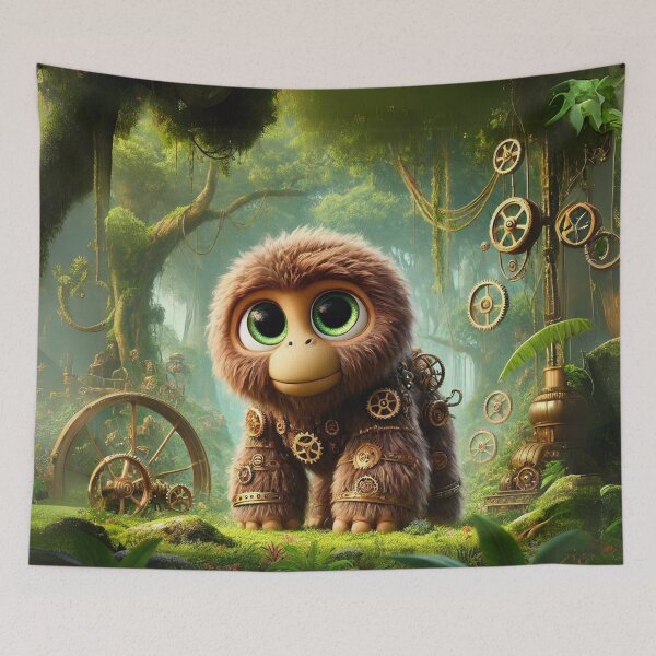 Item preview, Steampunk Gigantopithecus designed and sold by Sillytoe.