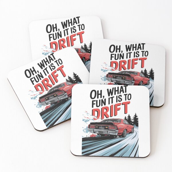 Item preview, Winter Drift Vibes – Oh, What Fun It Is to Slide designed and sold by MonkiFlipp.
