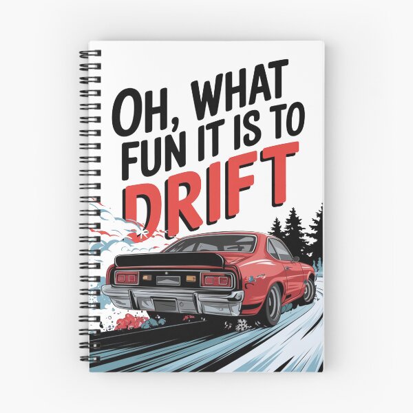 Item preview, Winter Drift Vibes – Oh, What Fun It Is to Slide designed and sold by MonkiFlipp.