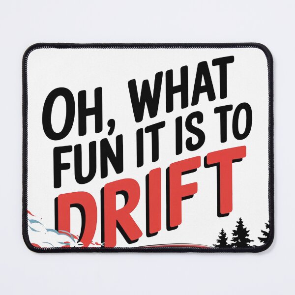 Item preview, Winter Drift Vibes – Oh, What Fun It Is to Slide designed and sold by MonkiFlipp.