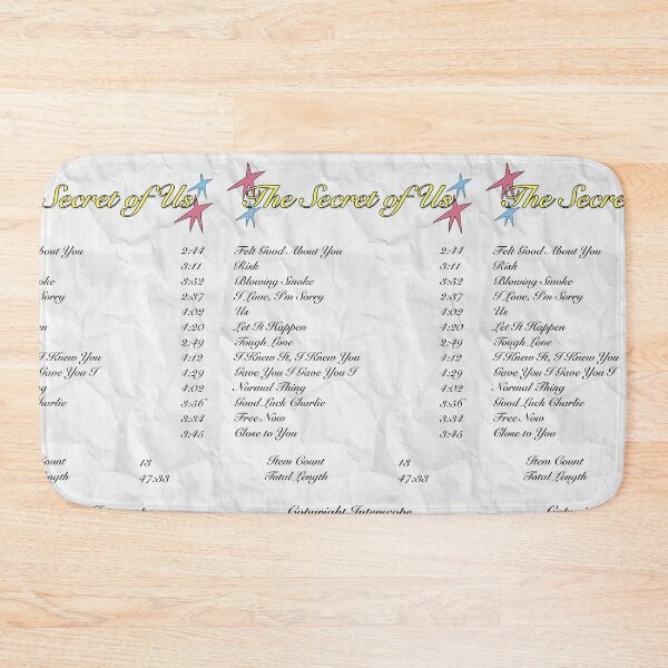 Item preview, The Secret of Us Album Receipt designed and sold by vandaziba.
