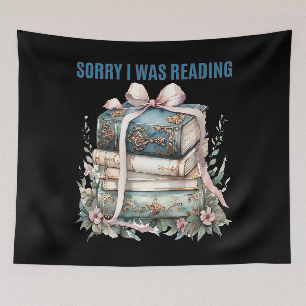 Item preview, Sorry I Was Reading Funny holiday shirt for readers and book nerds designed and sold by al21ex.