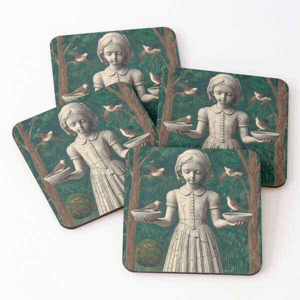 Item preview, Little Wendy Bird Girl Statue designed and sold by artenvironments.
