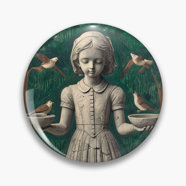 Item preview, Little Wendy Bird Girl Statue designed and sold by artenvironments.