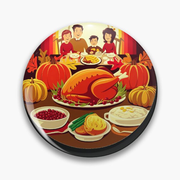 Item preview, Happy Thanksgiving wishes Turkey designed and sold by AnimalsDH305.