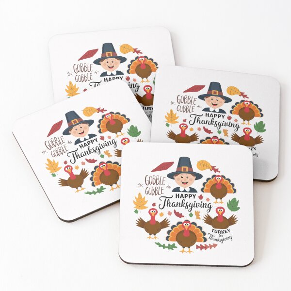 Item preview, Happy Thanksgiving wishes Turkey designed and sold by AnimalsDH305.