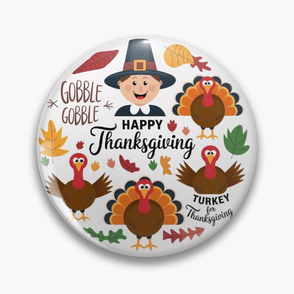 Item preview, Happy Thanksgiving wishes Turkey designed and sold by AnimalsDH305.