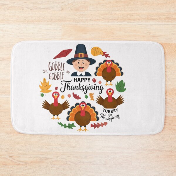 Item preview, Happy Thanksgiving wishes Turkey designed and sold by AnimalsDH305.